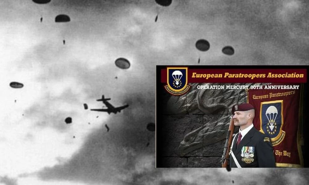 Ναζιστική οργάνωση θέλει να γιορτάσει την εισβολή αλεξιπτωτιστών Γ΄Ράιχ στην Κρήτη